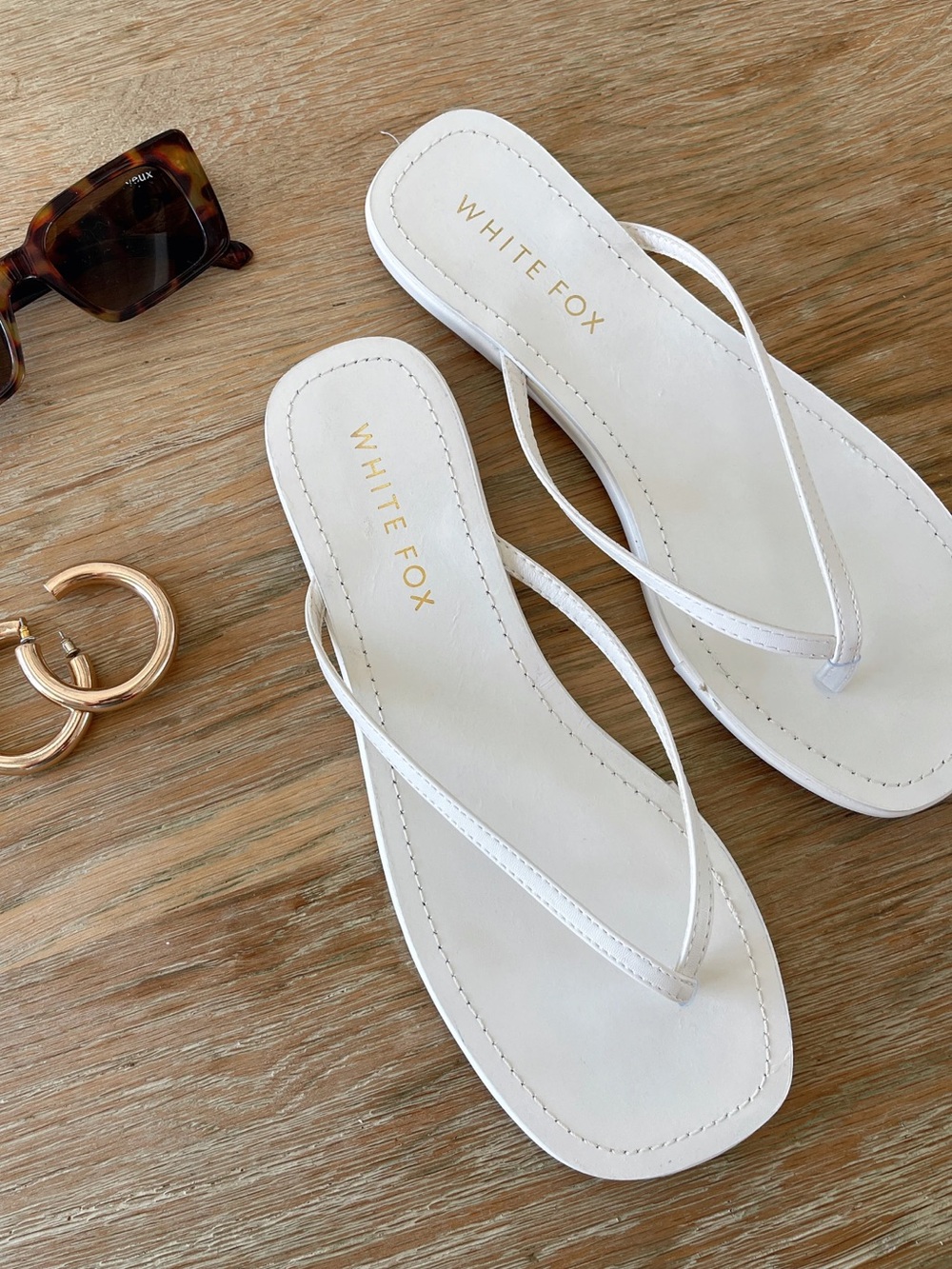 White Fox Boutique White Sandals